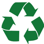 Pictogramme 100% RECYCLABLE