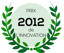 Badge du prix 2012 de l'innovation